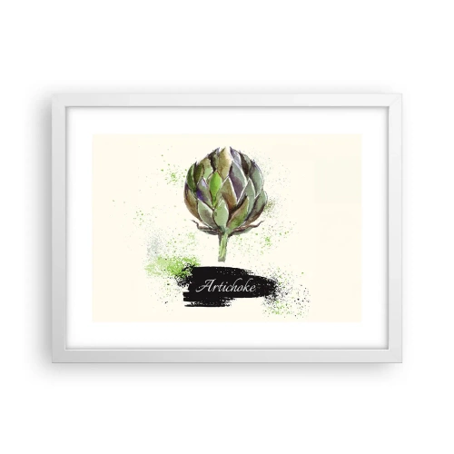 Póster en marco blanco - El sabor del otoño - 40x30 cm