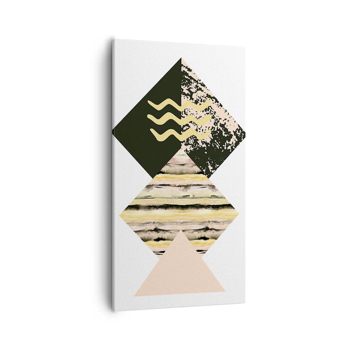 Cuadro sobre lienzo - Impresión de Imagen - No es tan sencillo - 55x100 cm