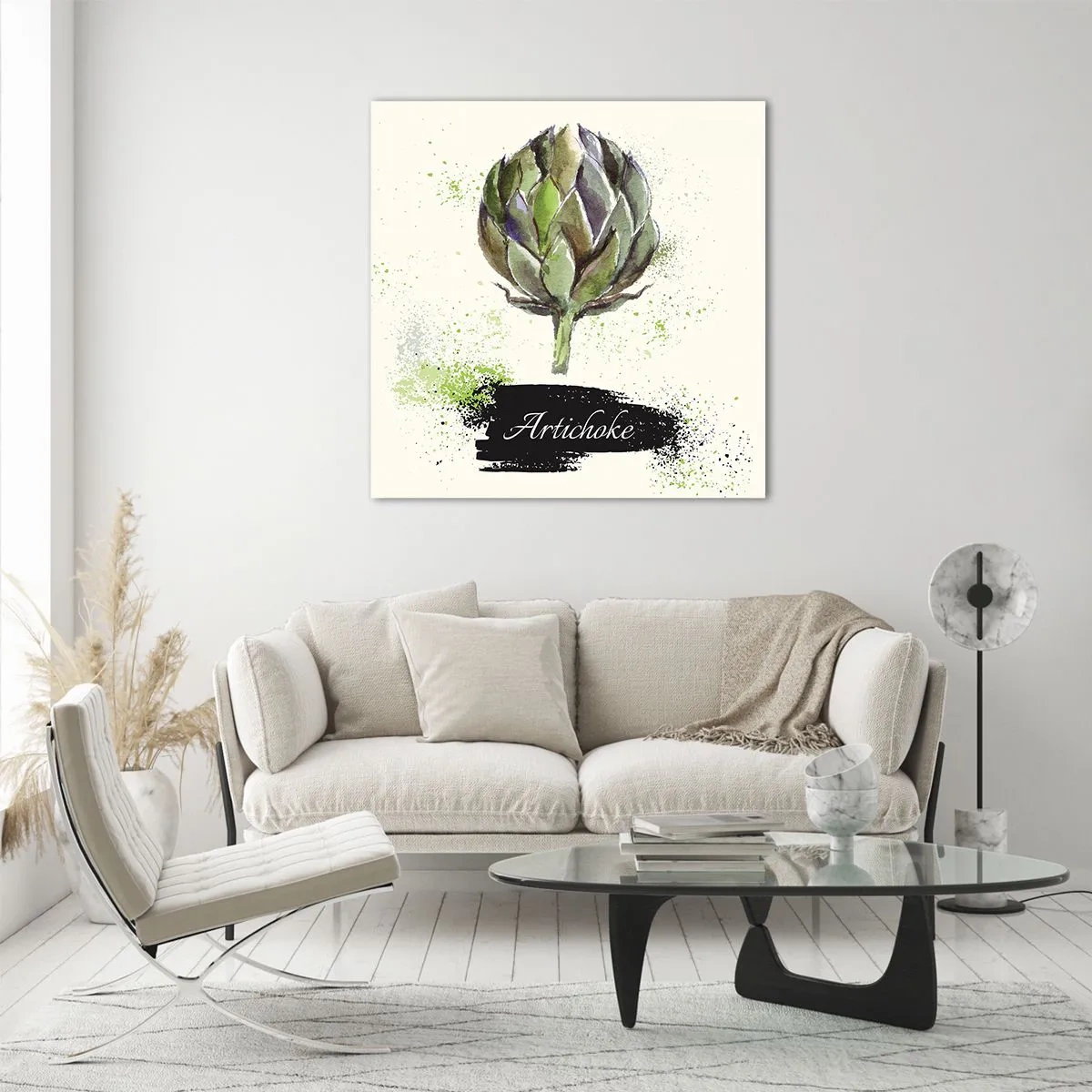 Cuadro sobre vidrio - Impresiones sobre Vidrio - El sabor del otoño - 30x30 cm