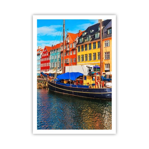 Póster - Muelle alegre - 70x100 cm