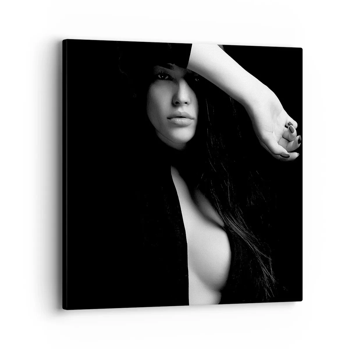 Cuadro sobre lienzo - Impresión de Imagen - Escuela de seducción - 40x40 cm