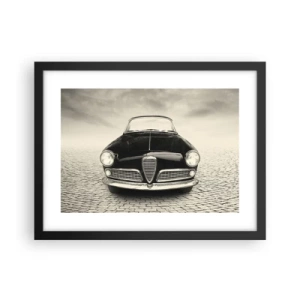 Póster en marco negro - ¿Y cómo no quererme? - 40x30 cm