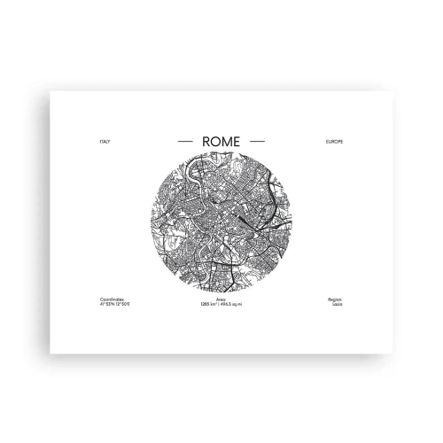 Póster - Anatomía de Roma - 40x30 cm