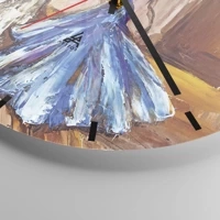 Esfera sin numeración, con rayas