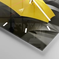 Esfera sin numeración, con rayas