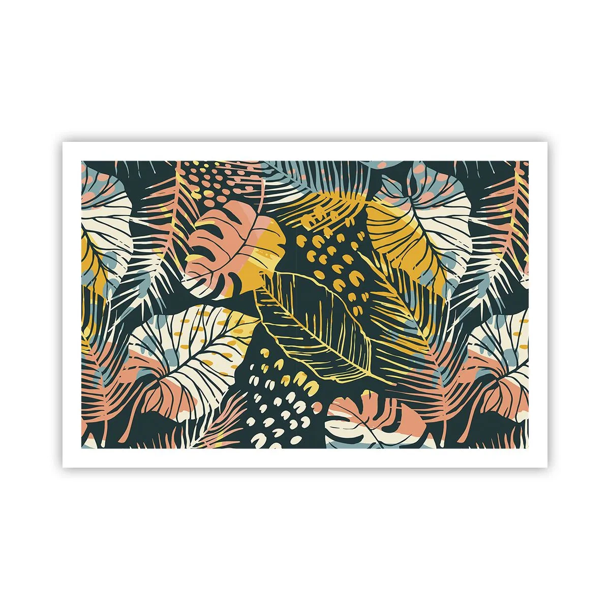 Póster - Una frondosa fantasía - 91x61 cm