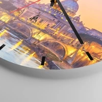 Esfera sin numeración, con rayas