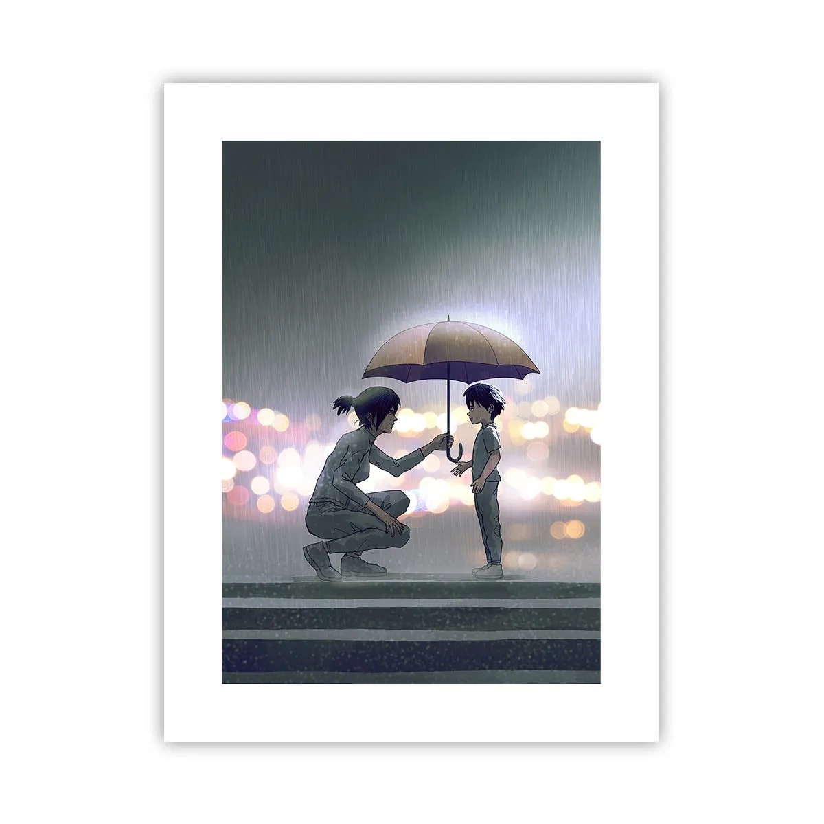 Póster - Y todo está bien - 30x40 cm