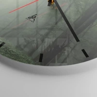 Esfera sin numeración, con rayas