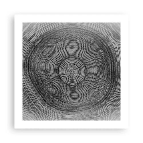 Póster - El paso del tiempo - 50x50 cm