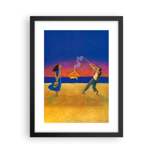 Póster en marco negro - Mucho más que una estrella del cielo - 30x40 cm