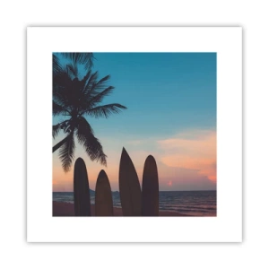 Póster - Mañana también disfrutaremos - 30x30 cm