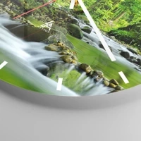 Esfera sin numeración, con rayas