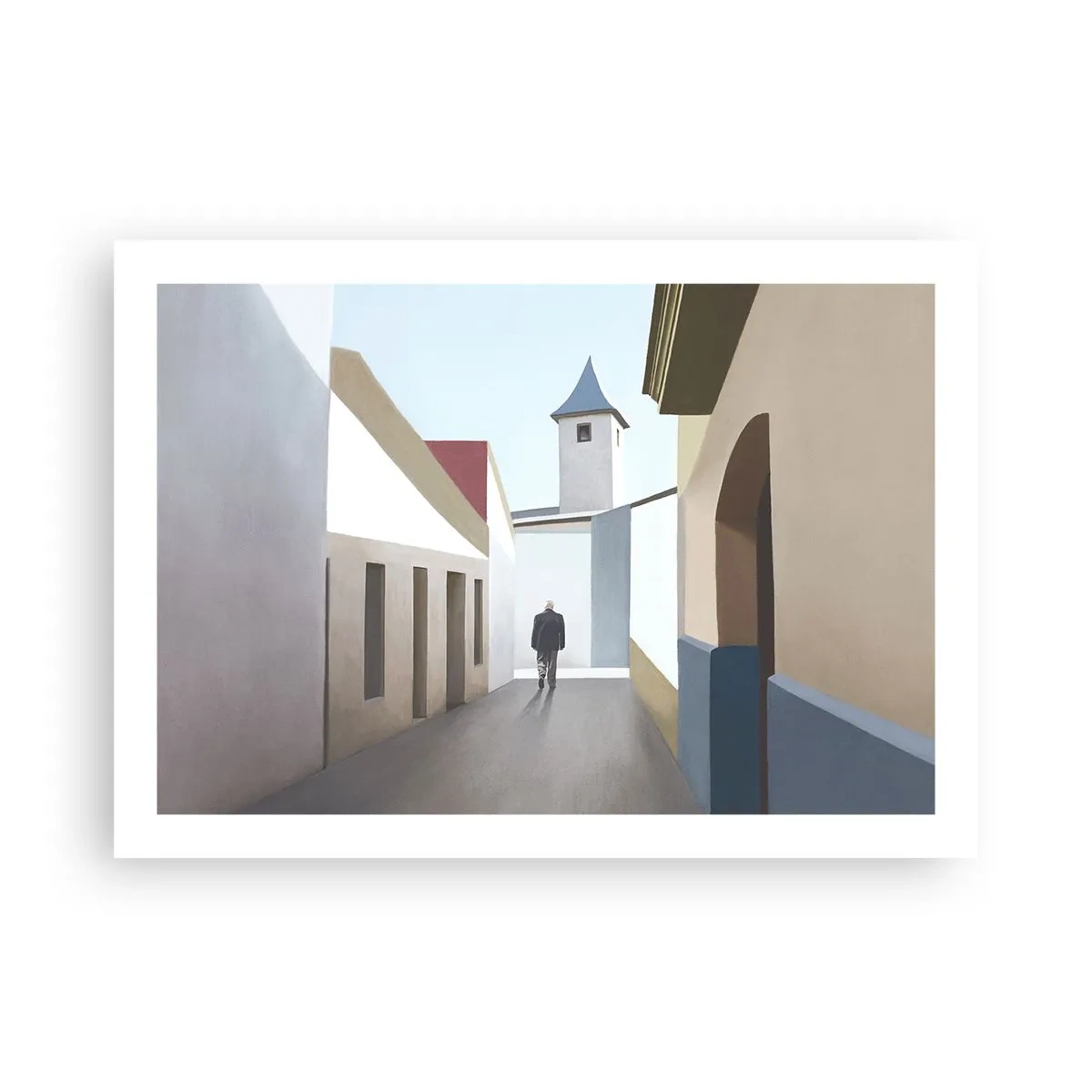 Póster - Paseo soleado - 70x50 cm