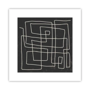 Póster - No es tan sencillo - 30x30 cm