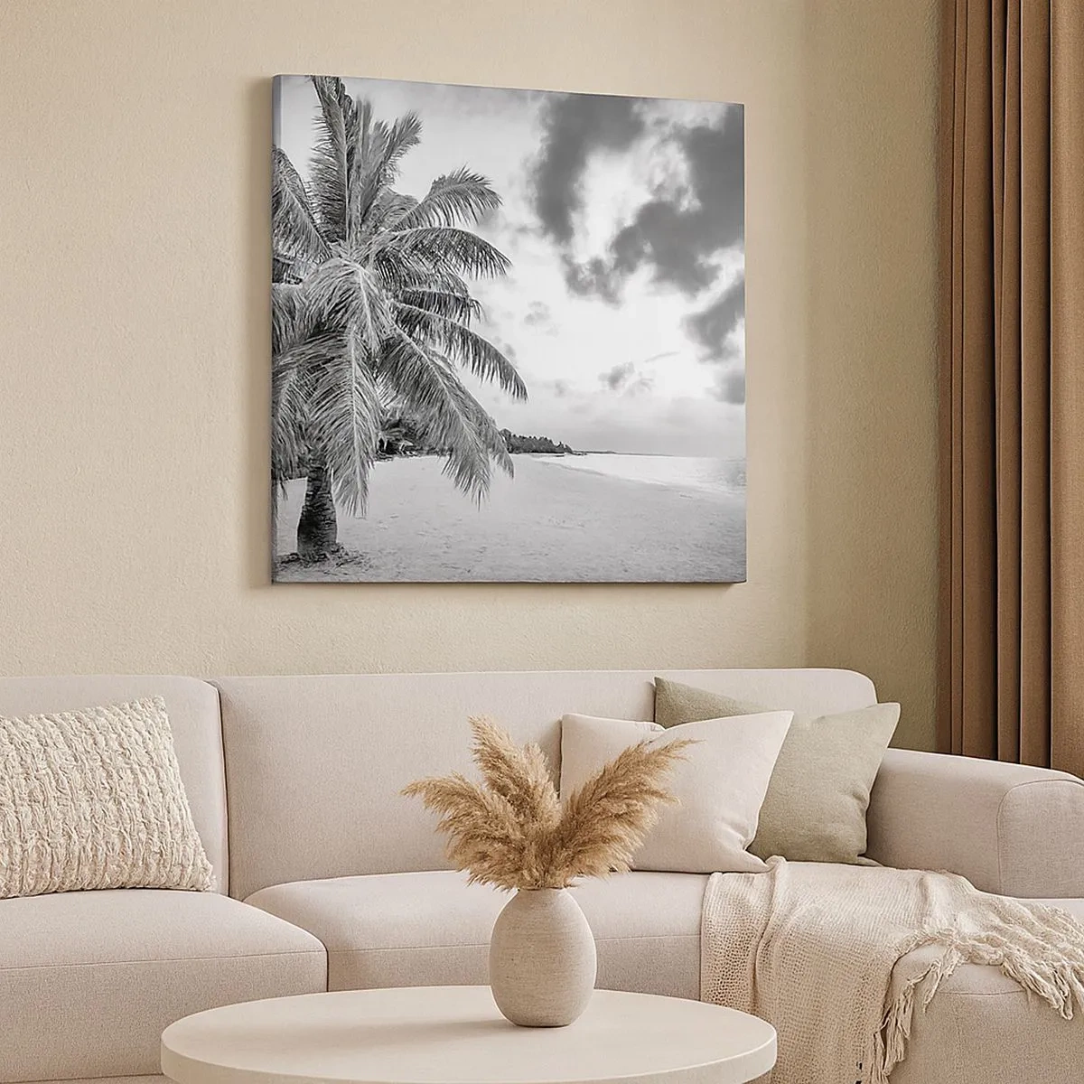 Cuadro sobre lienzo - Impresión de Imagen - Anhelo de soledad.... - 30x30 cm