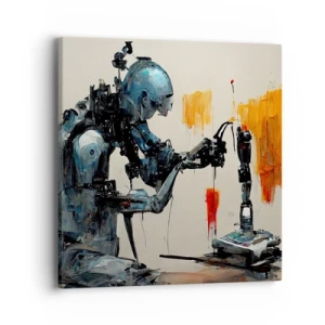 Cuadro sobre lienzo - Impresión de Imagen - Próximamente... - 40x40 cm