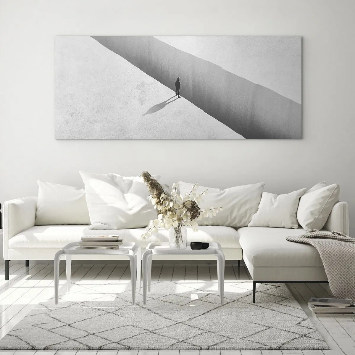 Cuadro sobre vidrio - Impresiones sobre Vidrio - Sin un destino claro - 100x40 cm