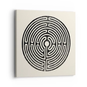 Cuadro sobre lienzo - Impresión de Imagen - Orden misterioso - 30x30 cm