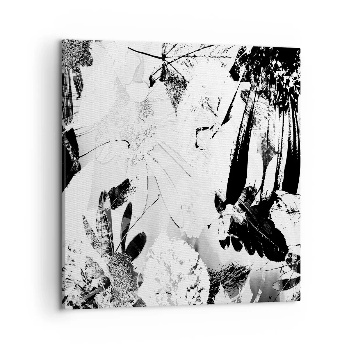 Cuadro sobre lienzo - Impresión de Imagen - Otoño en negativo - 50x50 cm