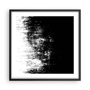 Póster en marco negro - Y el ganador es... - 50x50 cm