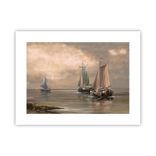 Póster - El regreso de los marineros - 40x30 cm