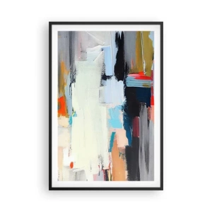 Póster en marco negro - ¿Existe un método único? - 61x91 cm