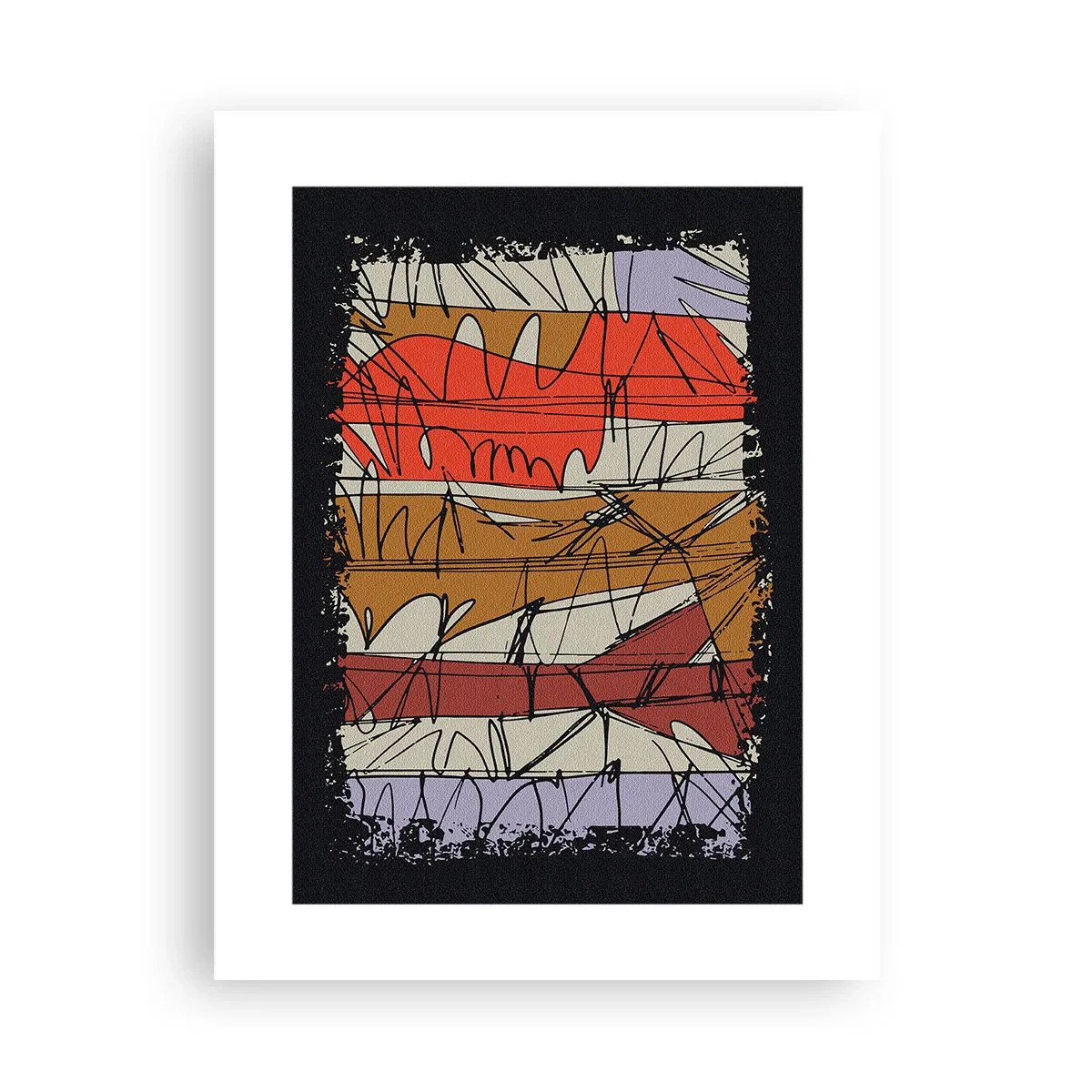 Póster - Composición espontánea - 30x40 cm