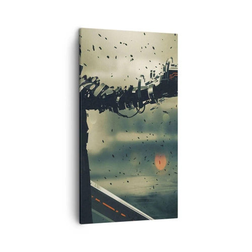 Cuadro sobre lienzo - Impresión de Imagen - Arma letal: tu propio Terminator - 45x80 cm