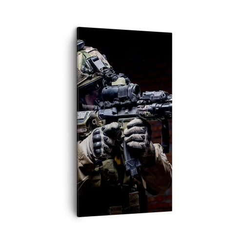 Cuadro sobre lienzo - Impresión de Imagen - Mortalmente eficaz - 45x80 cm