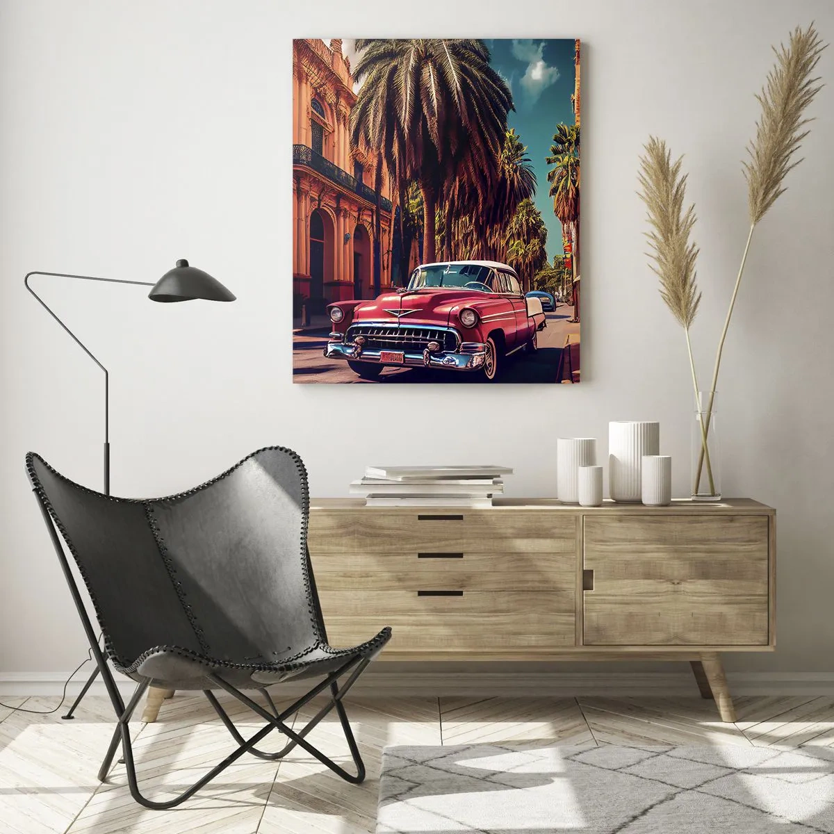 Cuadro sobre vidrio - Impresiones sobre Vidrio - Seguimos en La Habana - 70x100 cm