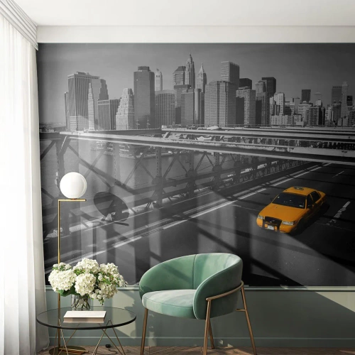 Fotomural Autadhesivo Deluxe Sticker - El color de la gran ciudad - Ciudad, Nueva York, Arquitectura - 100x70 cm