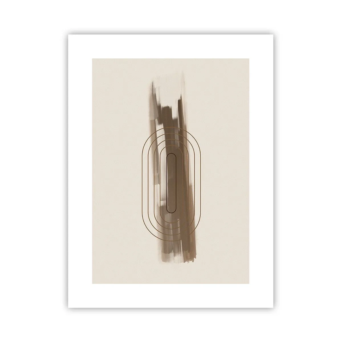 Póster - Un soplo de gris - 30x40 cm
