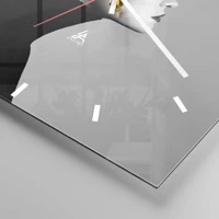 Esfera sin numeración, con rayas