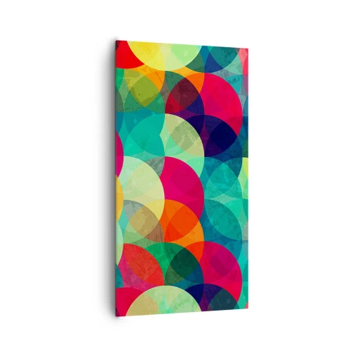 Cuadro sobre lienzo - Impresión de Imagen - Ascensión circular - 65x120 cm