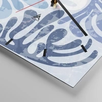 Esfera sin numeración, con rayas