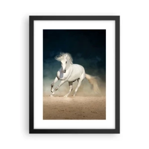 Póster en marco negro - Libertad en estado puro - 30x40 cm