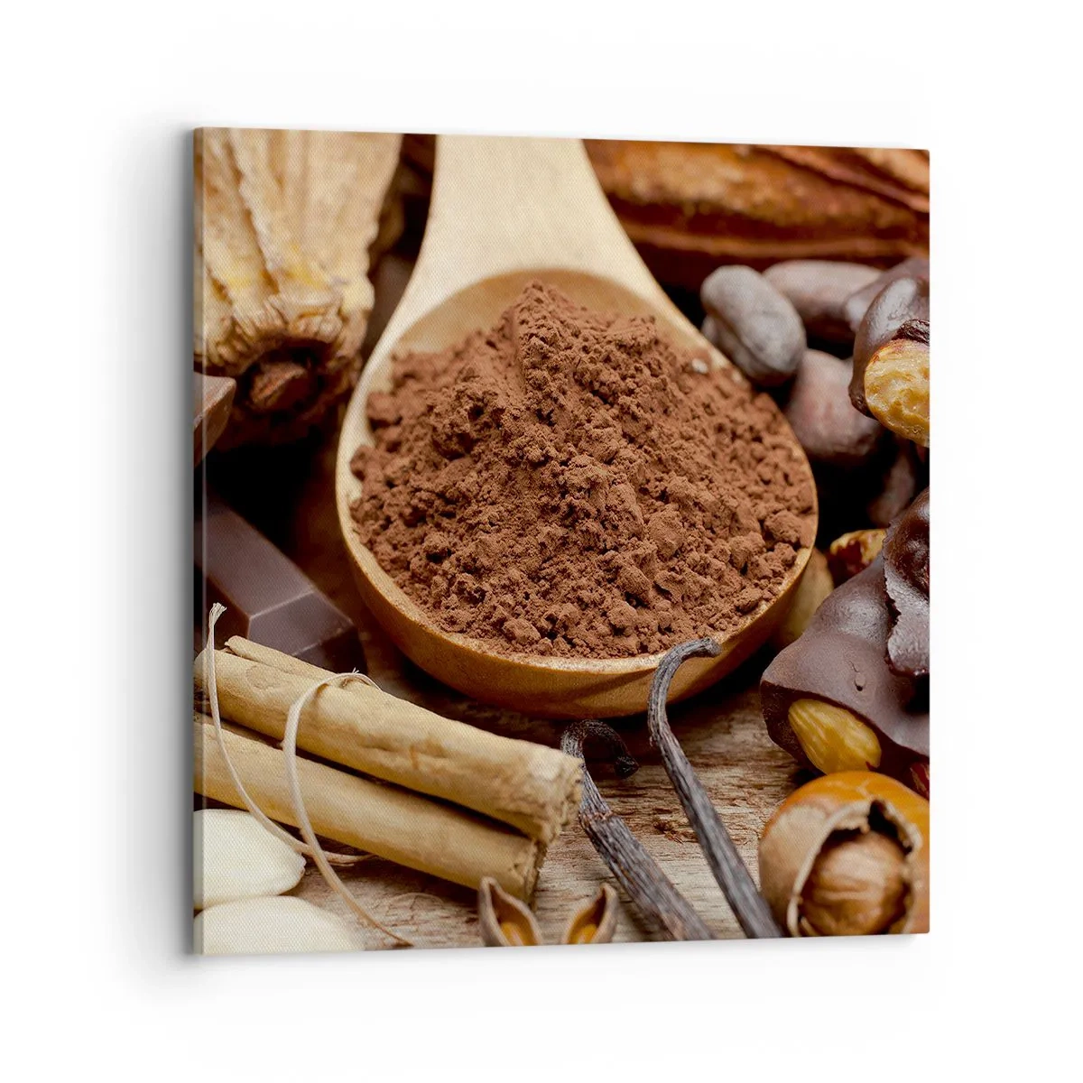 Cuadro sobre lienzo - Impresión de Imagen - Lo mejor para las penas - 70x70 cm