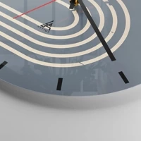 Esfera sin numeración, con rayas