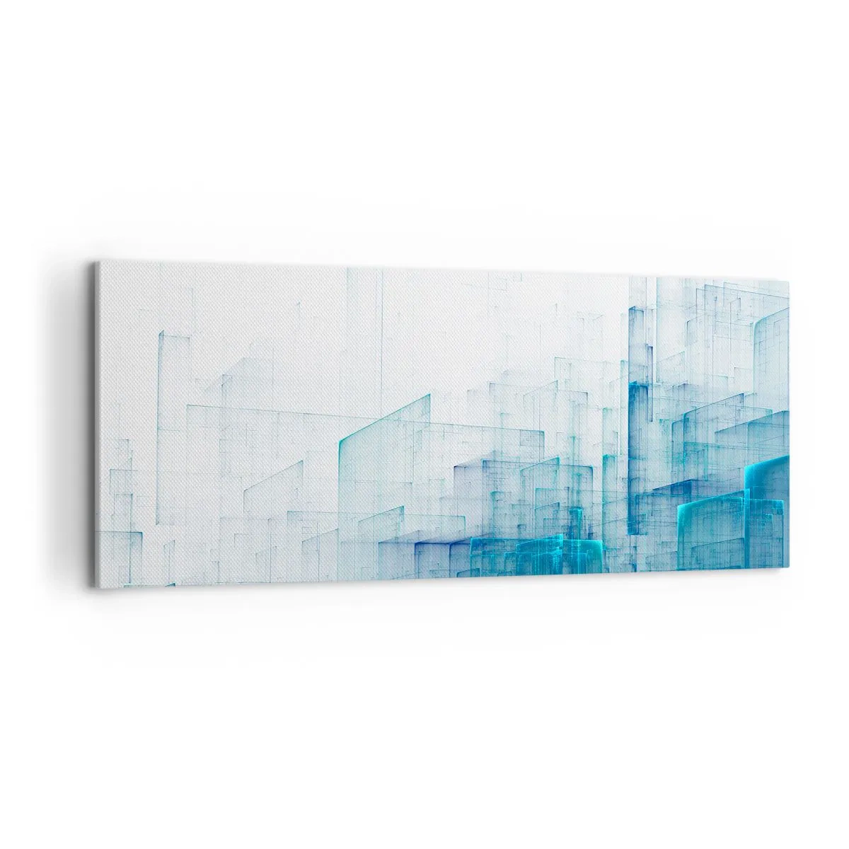 Cuadro sobre lienzo - Impresión de Imagen - Cómo se hizo el espacio - 100x40 cm