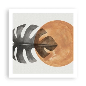 Póster - Siempre el sol - 60x60 cm