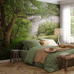 Fotomural Premium Sand - Ensueño - Paisaje, Camino de tierra, Naturaleza - 350x256 cm