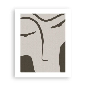 Póster - Como salido de un cuadro de Modigliani - 40x50 cm