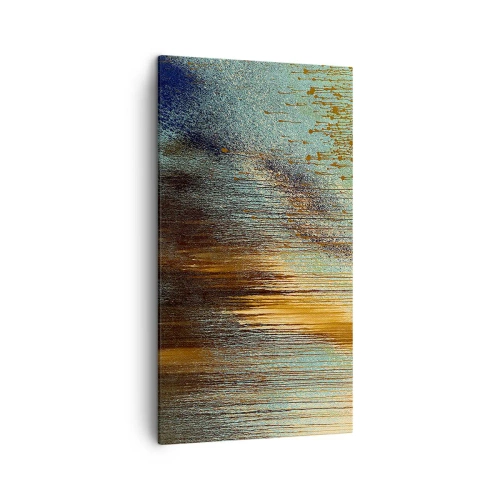 Cuadro sobre lienzo - Impresión de Imagen - Una composición colorista no accidental - 45x80 cm