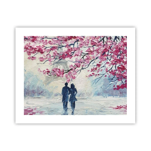 Póster - Un paseo romántico - 50x40 cm