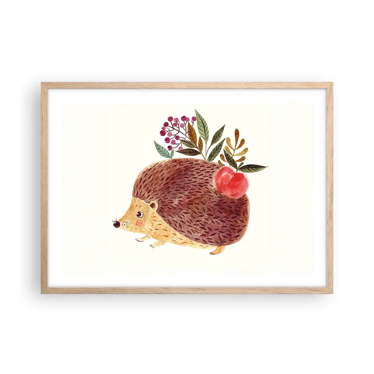 Póster en marco roble claro - Y ya te gusto - 70x50 cm