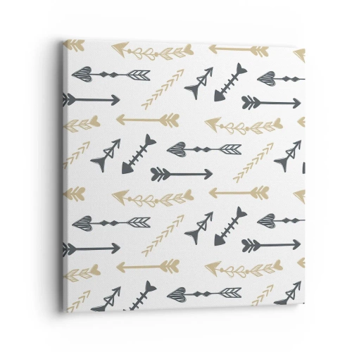 Cuadro sobre lienzo - Impresión de Imagen - El sueño de un arquero - 40x40 cm