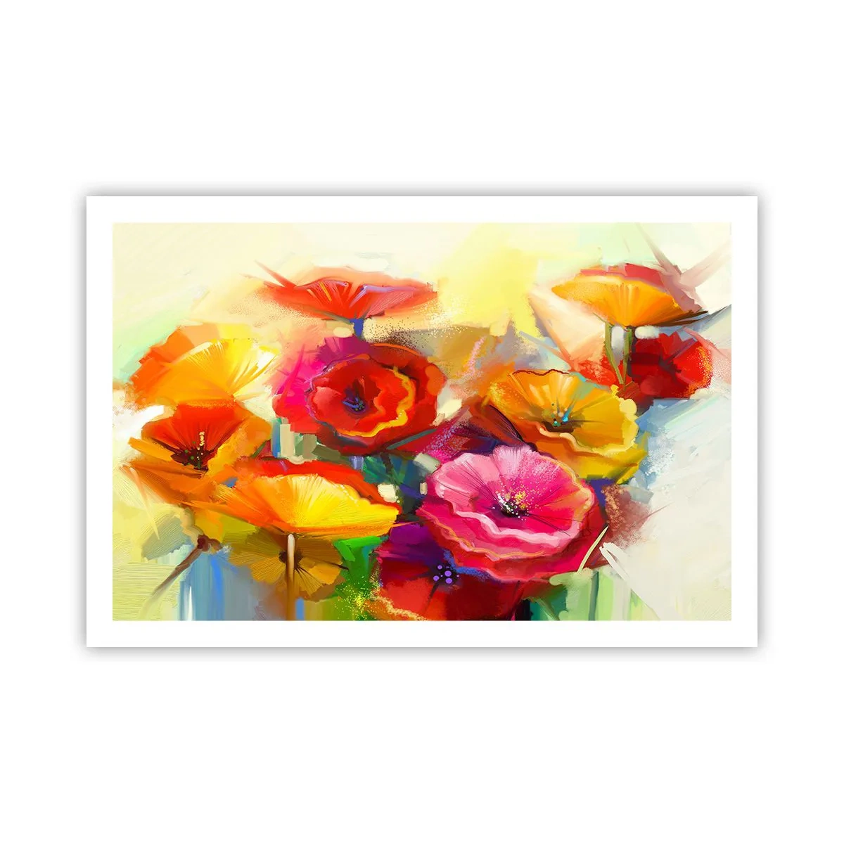 Póster - No solo rojo - 91x61 cm