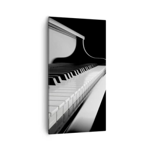 Cuadro sobre lienzo - Impresión de Imagen - Armonía musical - 55x100 cm