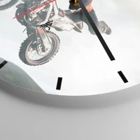 Esfera sin numeración, con rayas